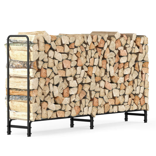Heavy-Duty Outdoor Firewood Rack