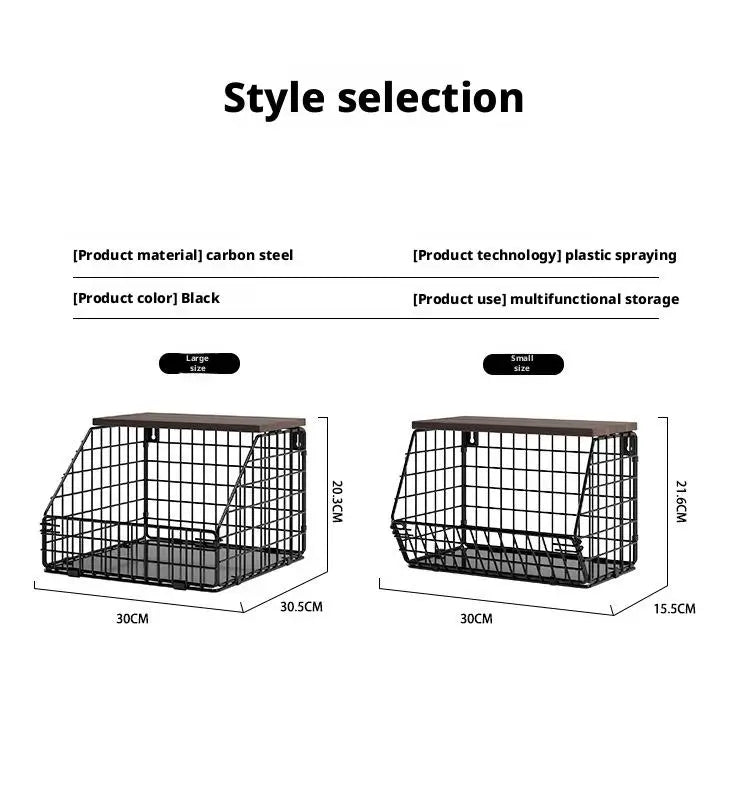 Stackable Wire Fruit & Veggie Baskets