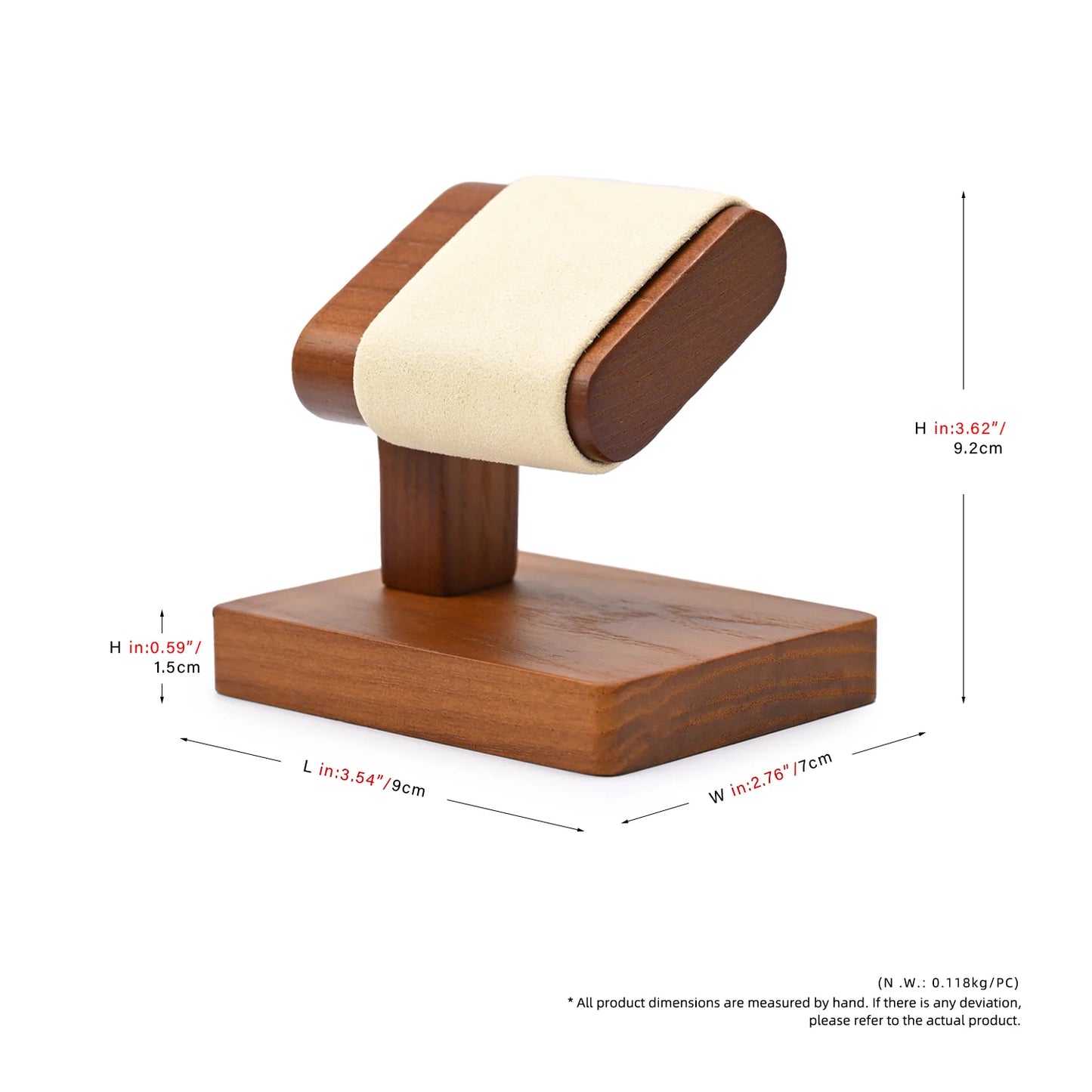 Wooden T-Shape Jewellery Stand