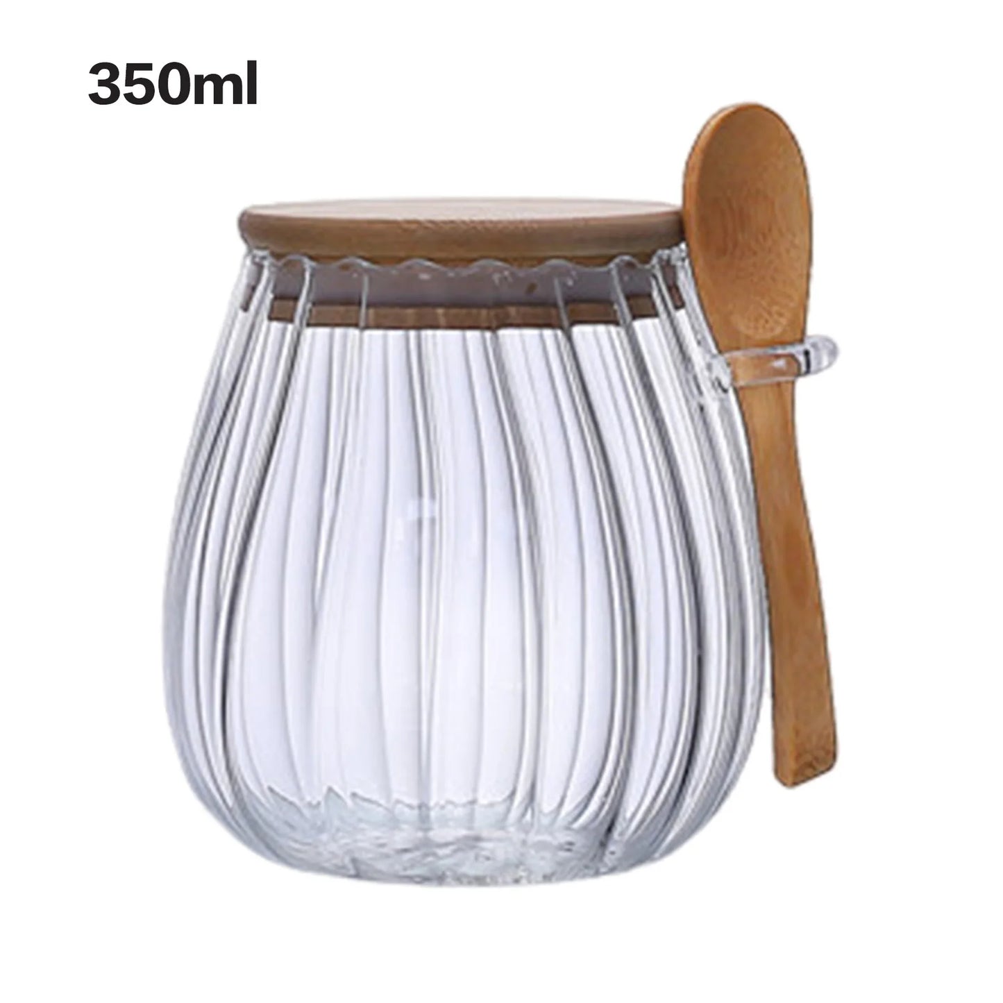 1pc Airtight Food Containers Kitchen Storage Pots Glass Jar with Lid Sealed Canister Sugar Tea Cans Hermetic Kitchen Coffee Jars
