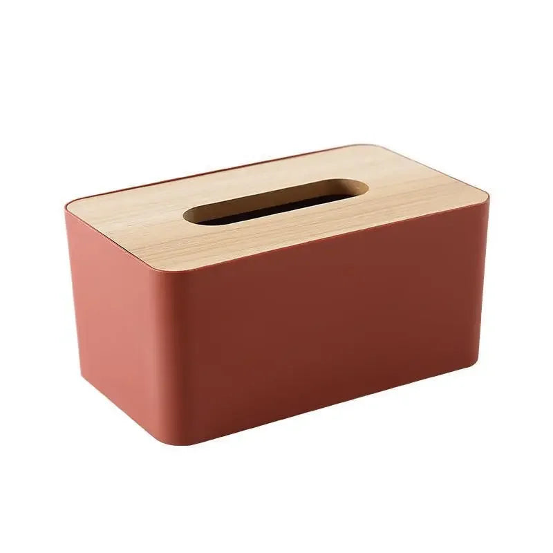 Minimalist Wooden Tissue Box