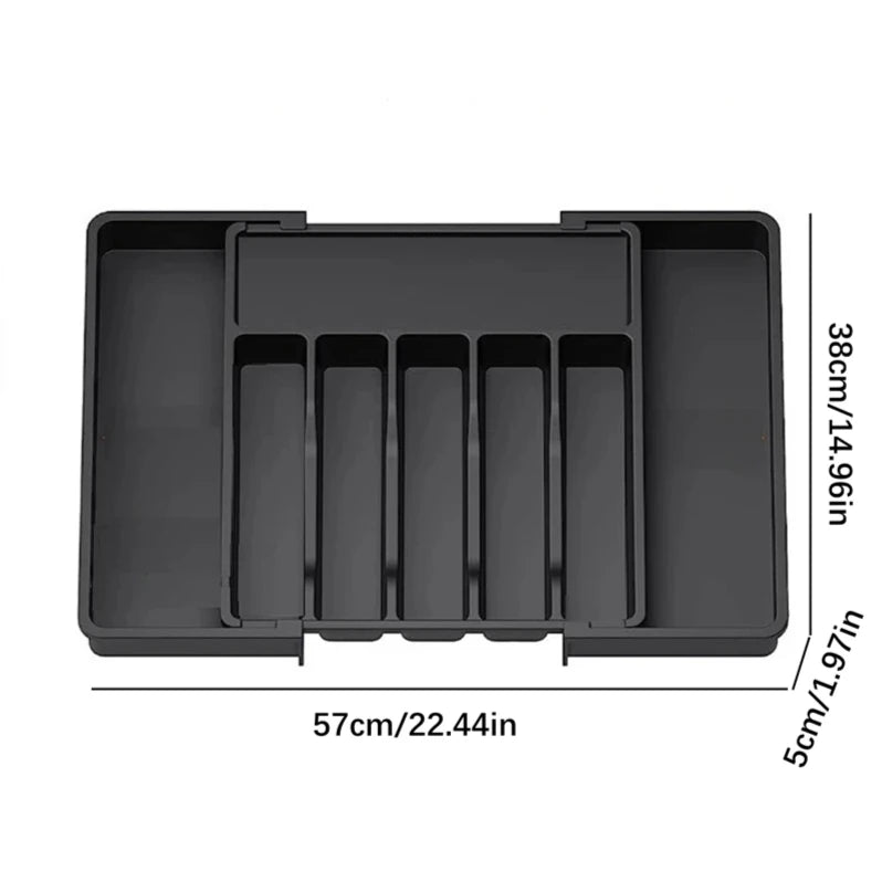 Adjustable Cutlery Drawer Organizer