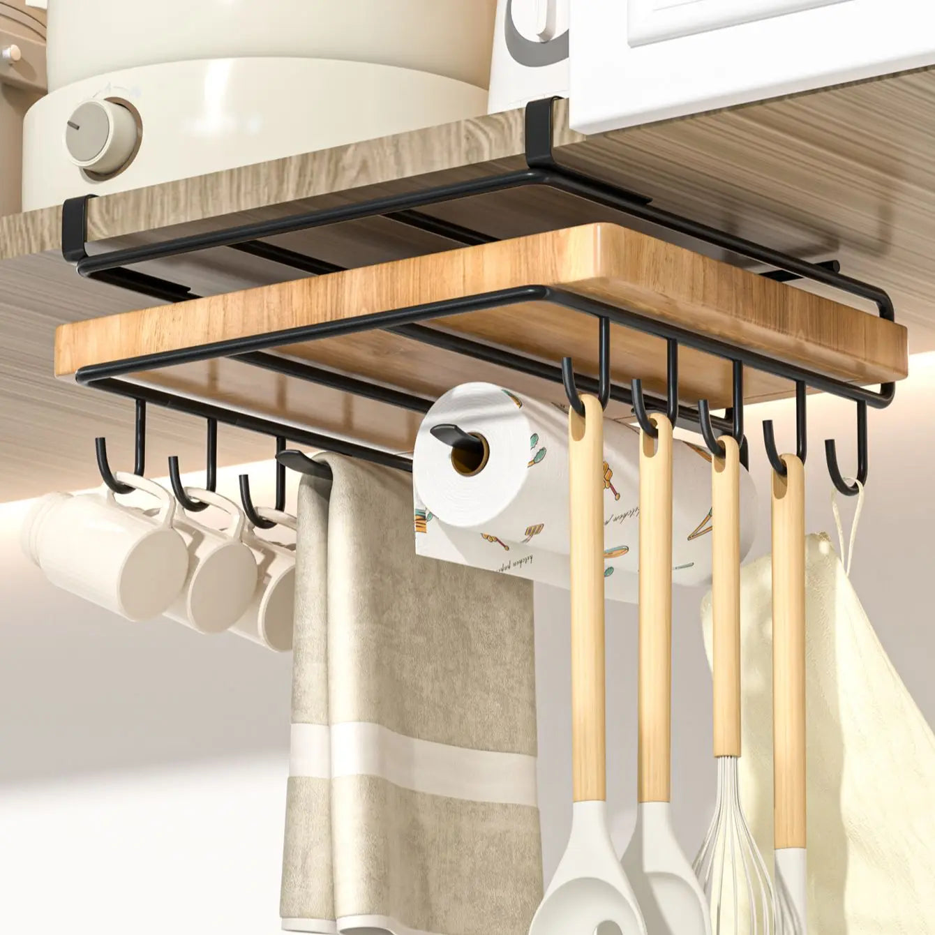 Under-Cabinet Hanging Rack
