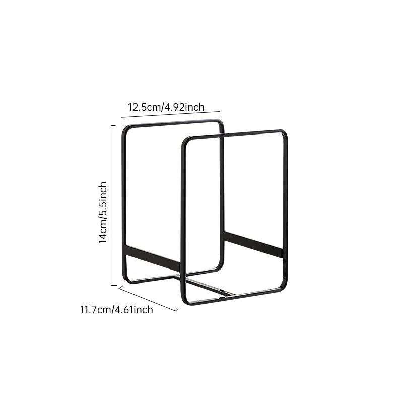 Metal Kitchen Plate Organizer