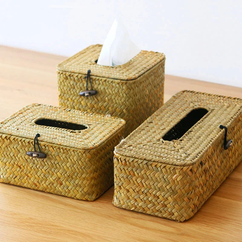 Handmade Rattan Napkin Holder