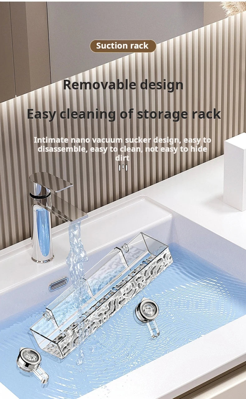 Suction Cup Bathroom Shelf