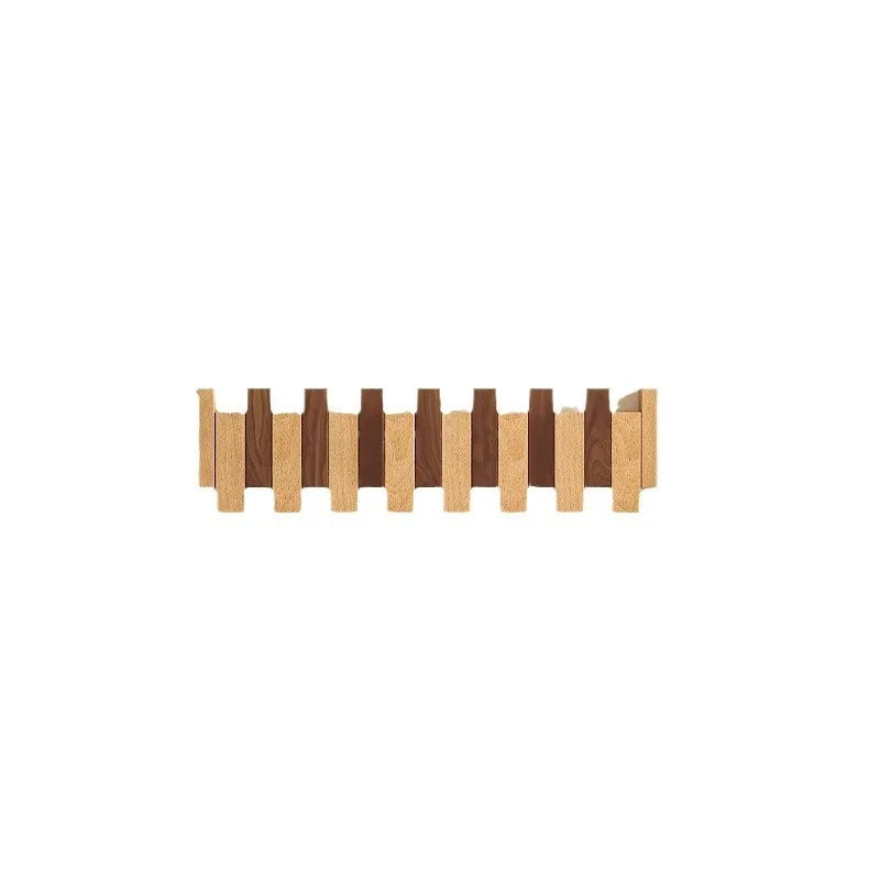 Wooden Piano Key Clothing Hooks