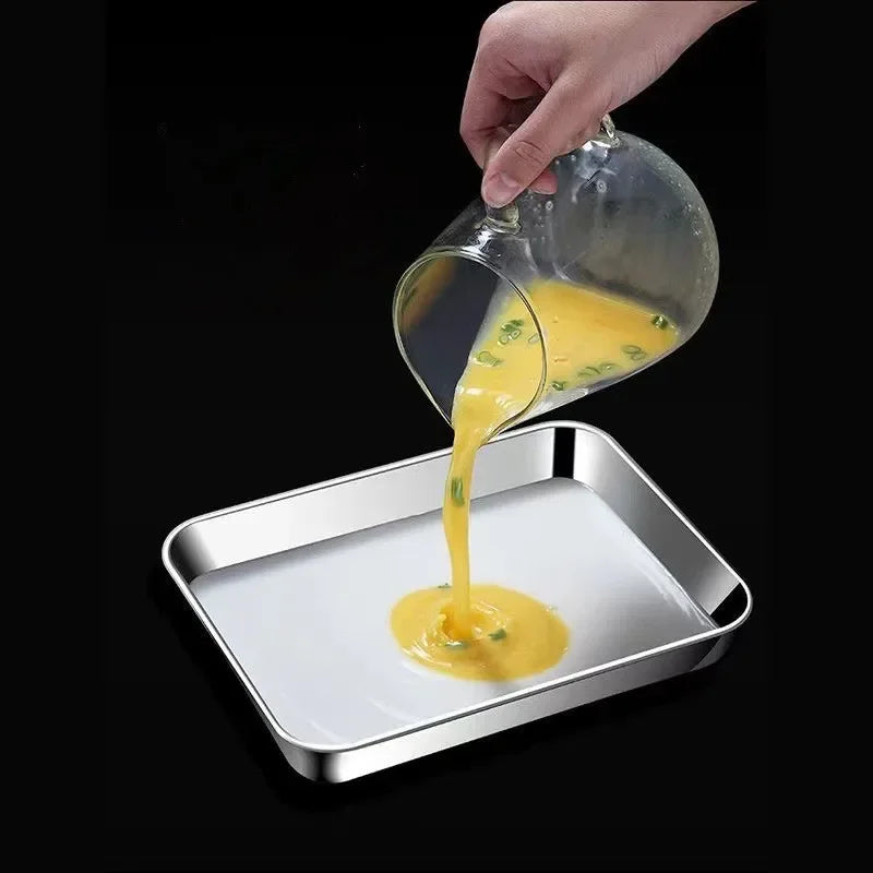 Stainless Steel Serving Tray