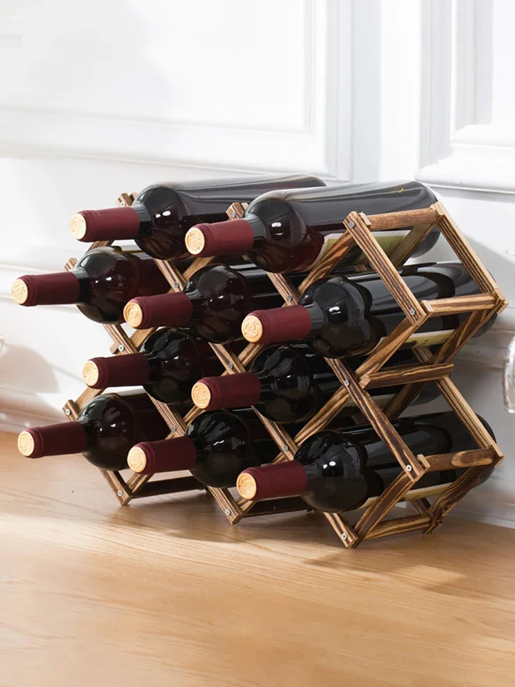 Stackable Wine Storage Shelves