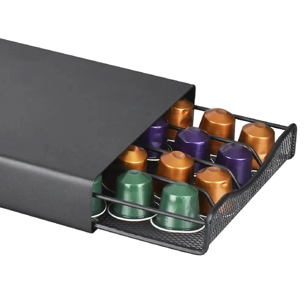 Rotating Coffee Capsule Storage Tower