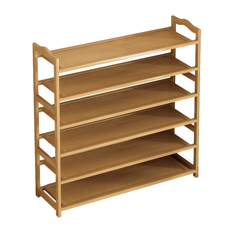 Multi-Layer Solid Wood Shoe Rack