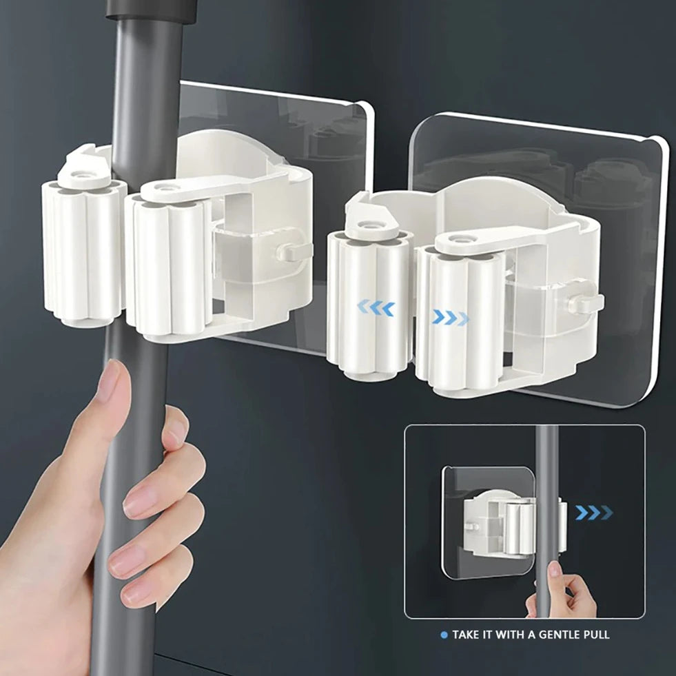 Multi-Purpose Wall Hook Organizer - No Drilling Required