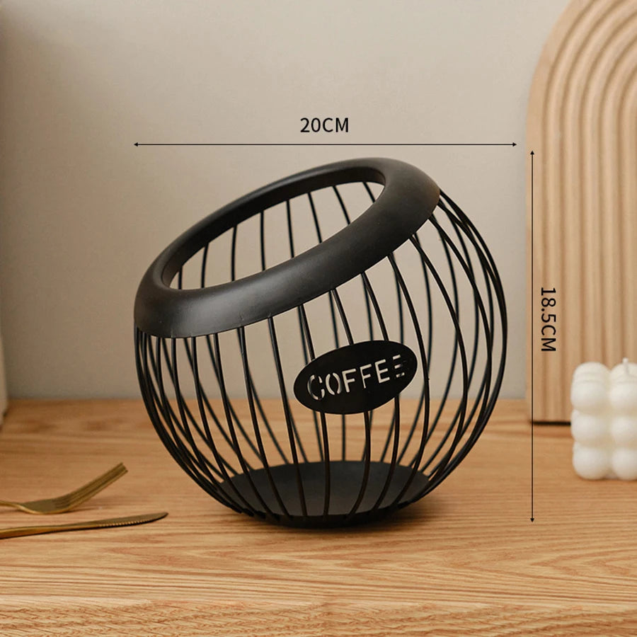 Modern Iron Fruit Storage Basket