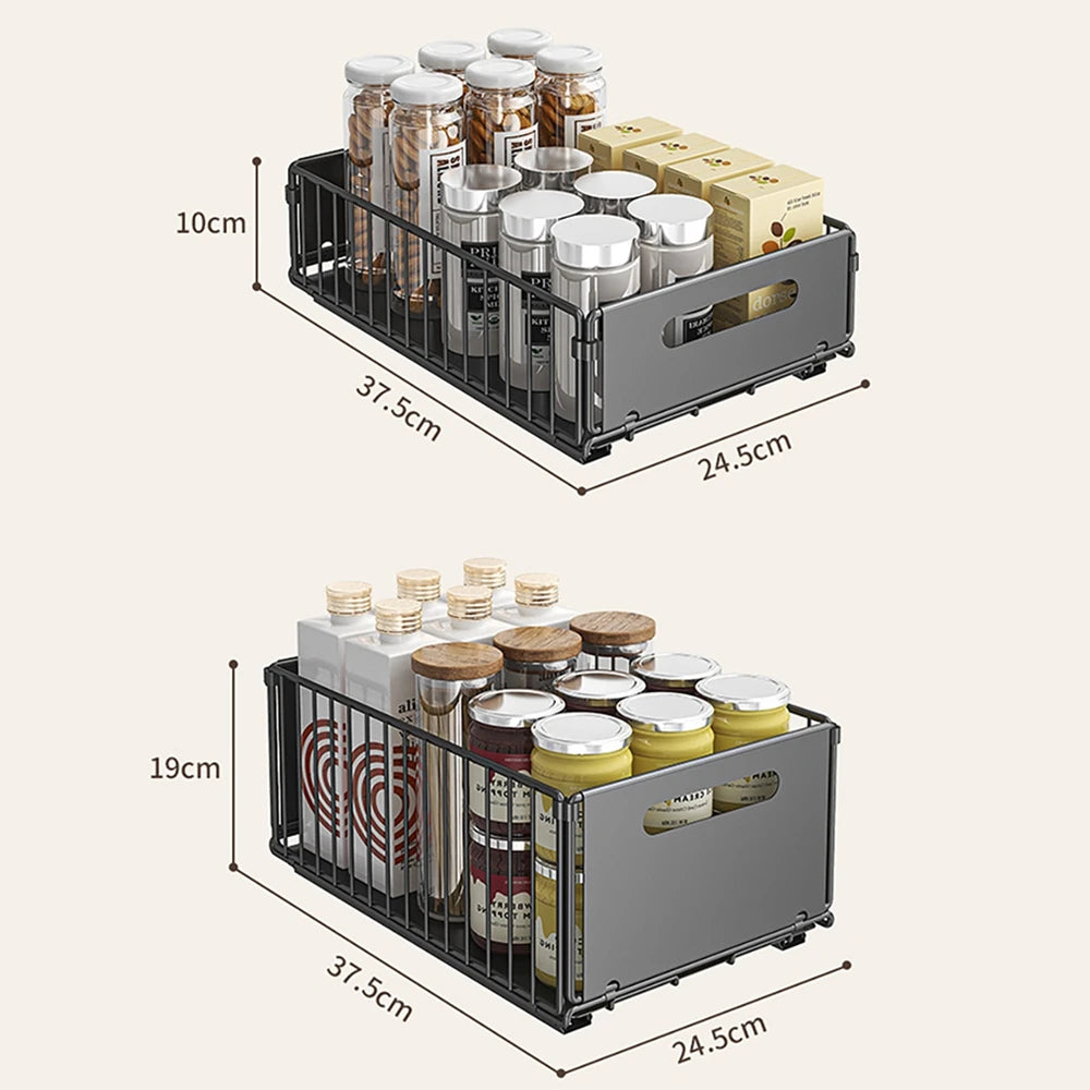 Pull-Out Kitchen Cabinet Organizer