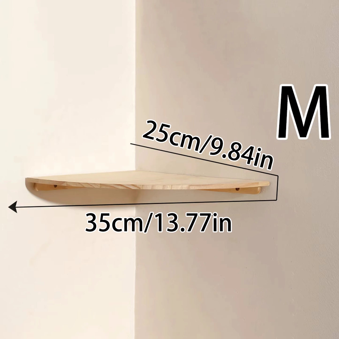 Corner Floating Shelf