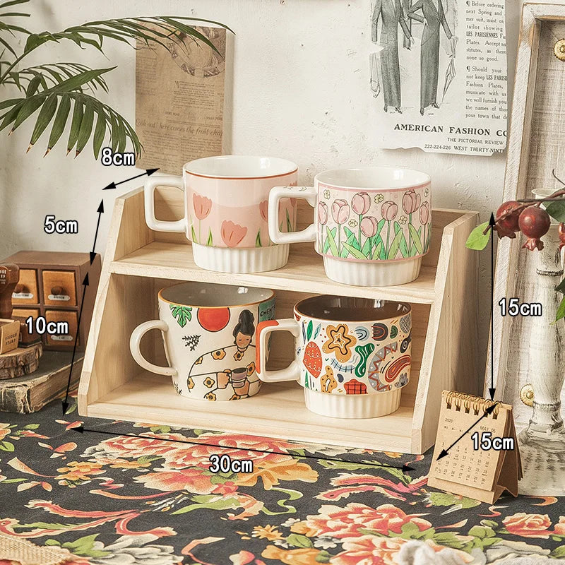 Retro Style Desktop Organizer