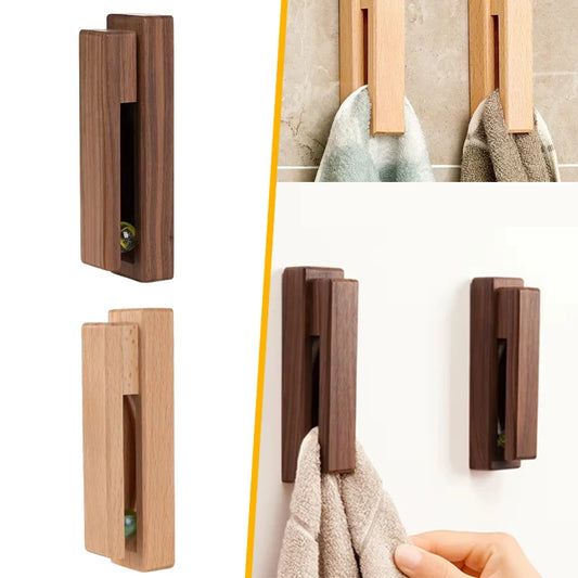 Nordic Wooden Towel Holder