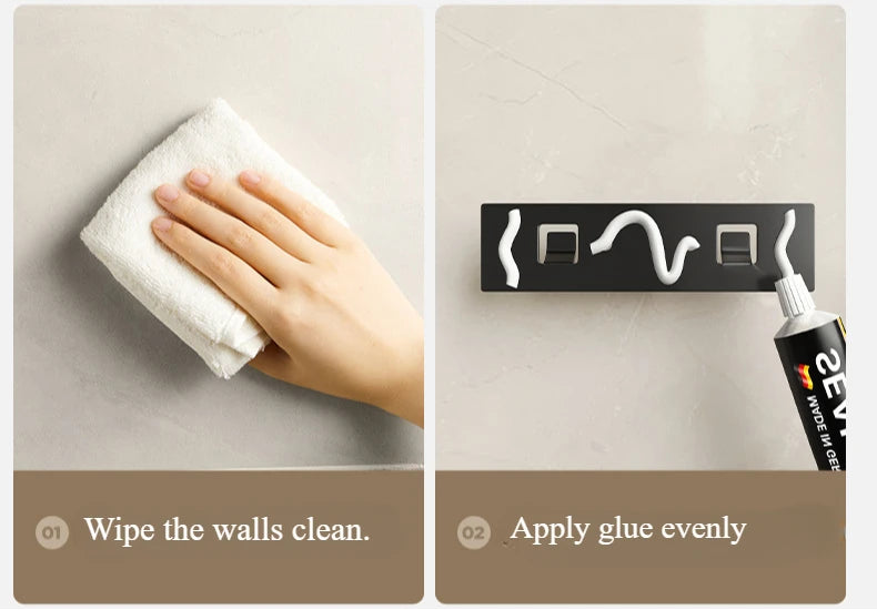 Stainless Steel Wall-Mounted Knife Holder
