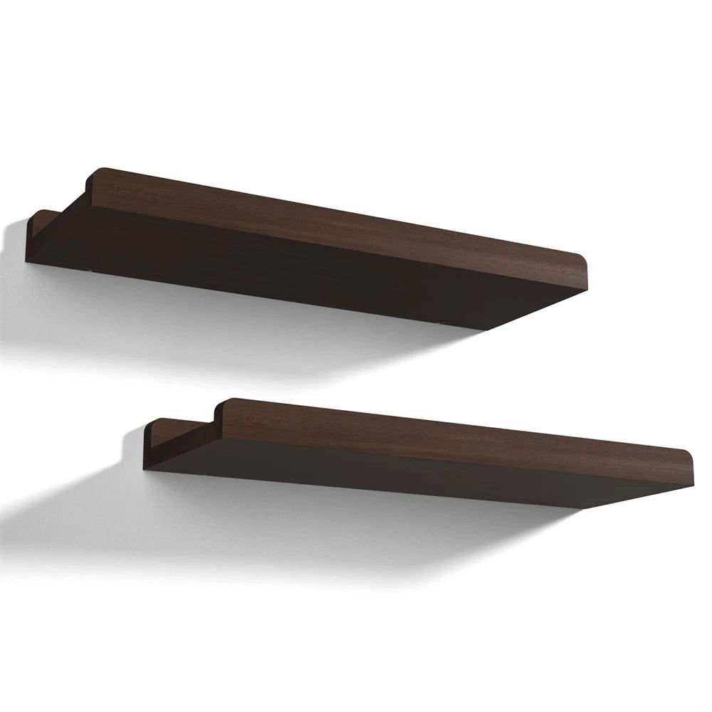 Modern Wooden Floating Shelves