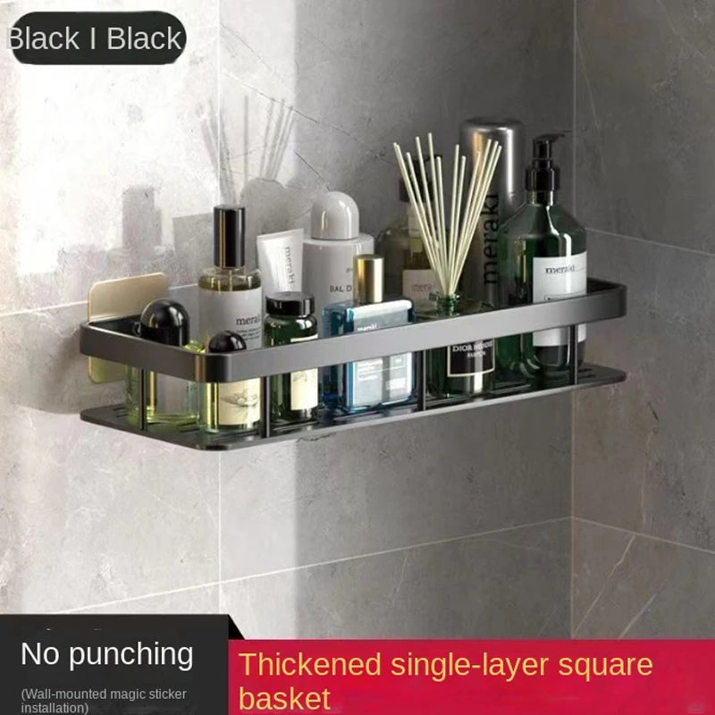 Modern  Bathroom Storage Rack - No-Drill