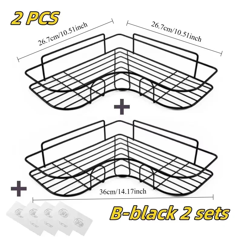 Metal Bathroom Corner Shelf