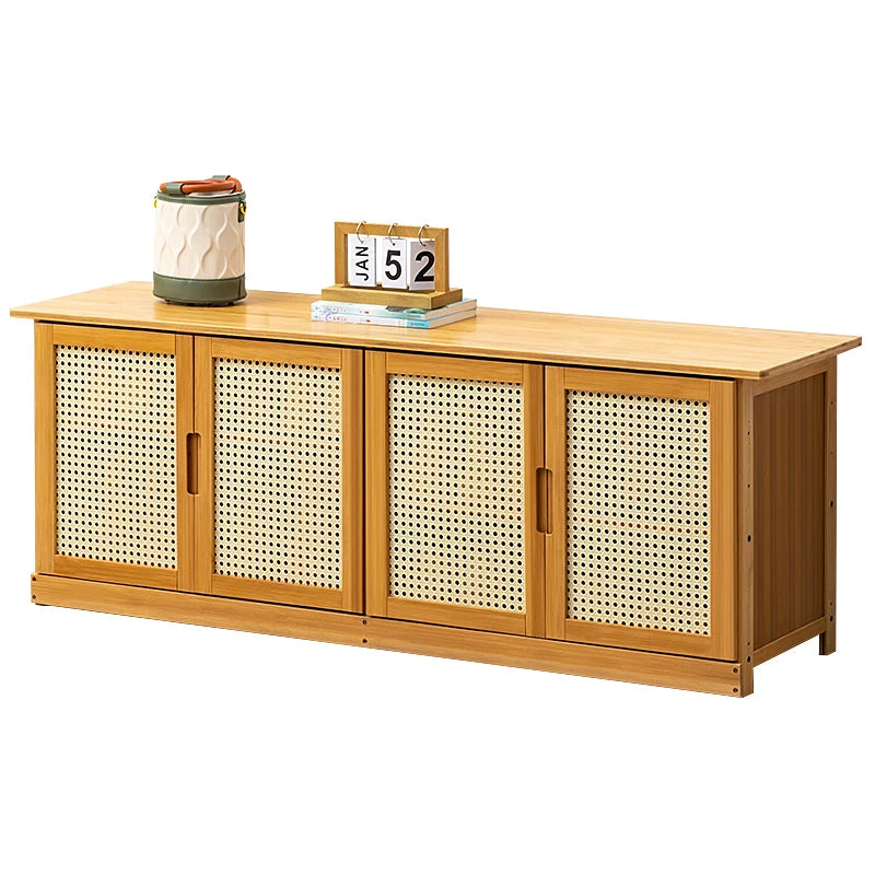 Home Entryway Shoe Bench Sit and Store Shoe Cabinet Breathable Dust-Proof Shoe Organizer Long Bench Shoe Rack for Doorway