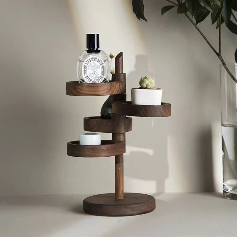 Solid Wood Rotatable Stand