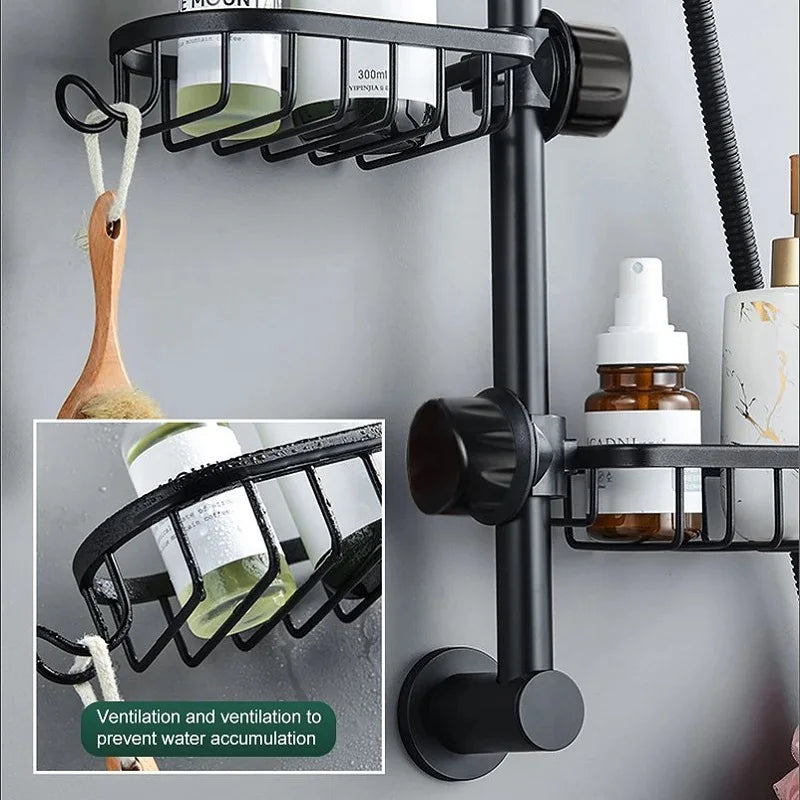 Multi-Use Sink Storage Rack