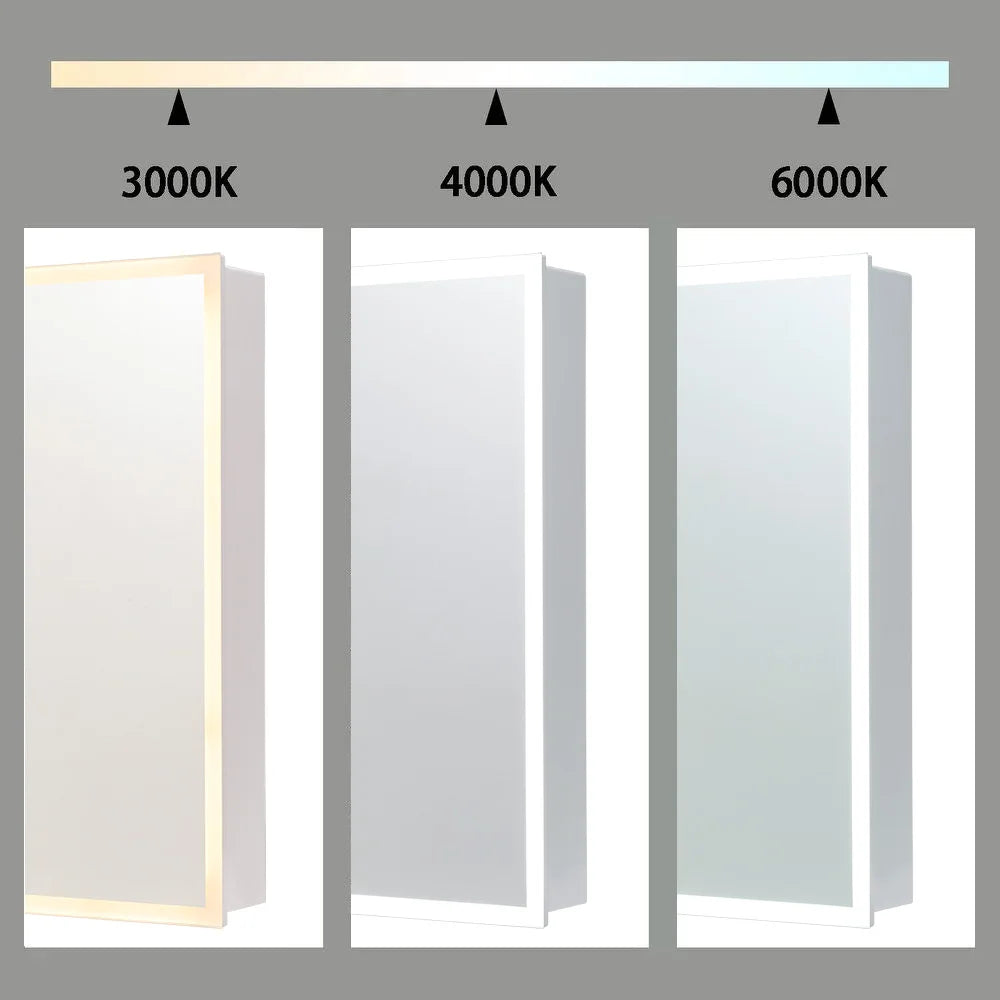 Modern LED Wall-Mounted Mirror Cabinet
