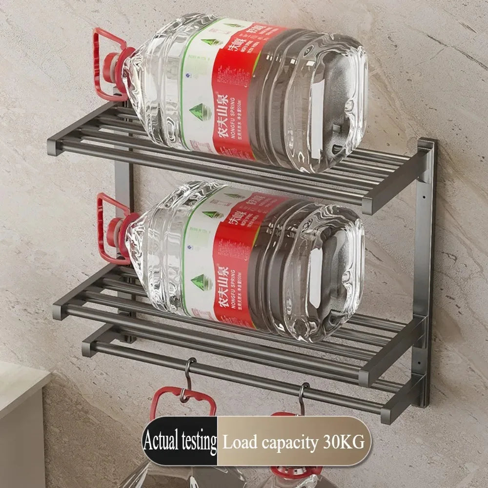 Wall-Mounted Towel Rack