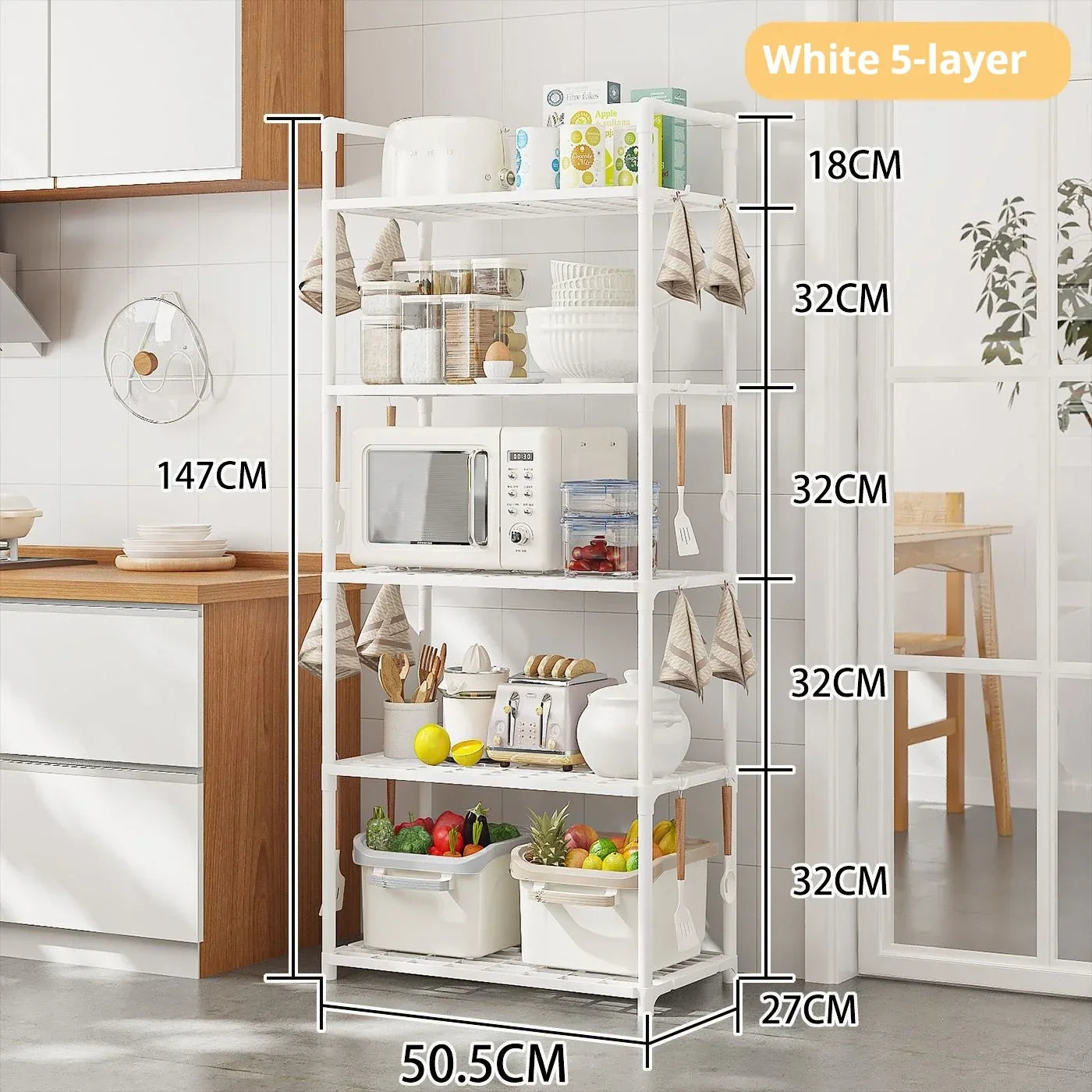 Multifunctional Kitchen Rack
