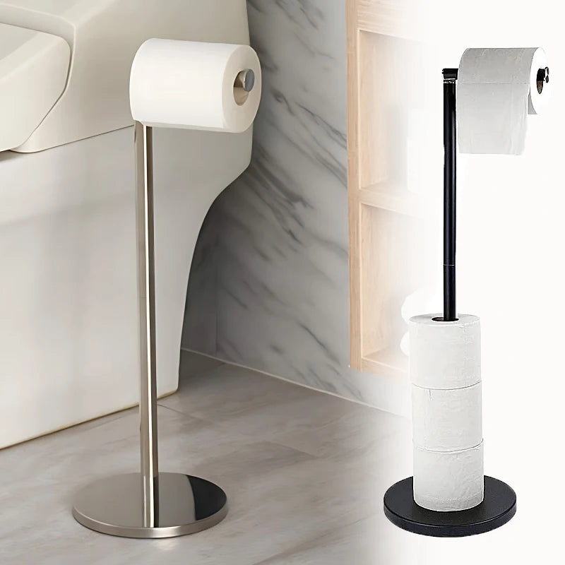 Stainless Steel Floor Paper Holder
