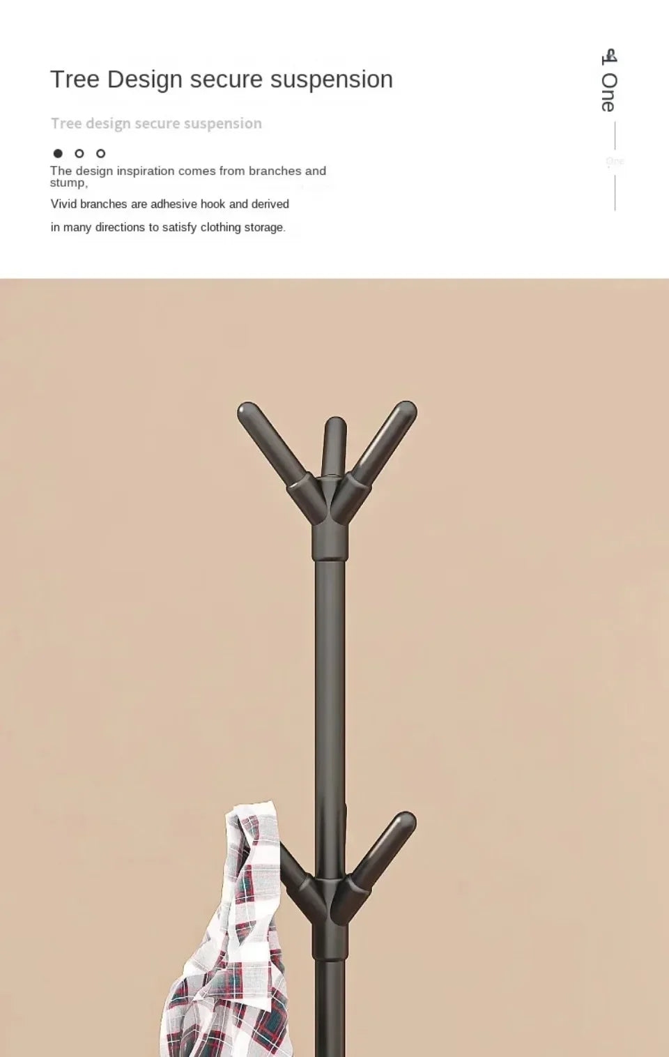 Floor-to-Ceiling Coat & Hat Rack