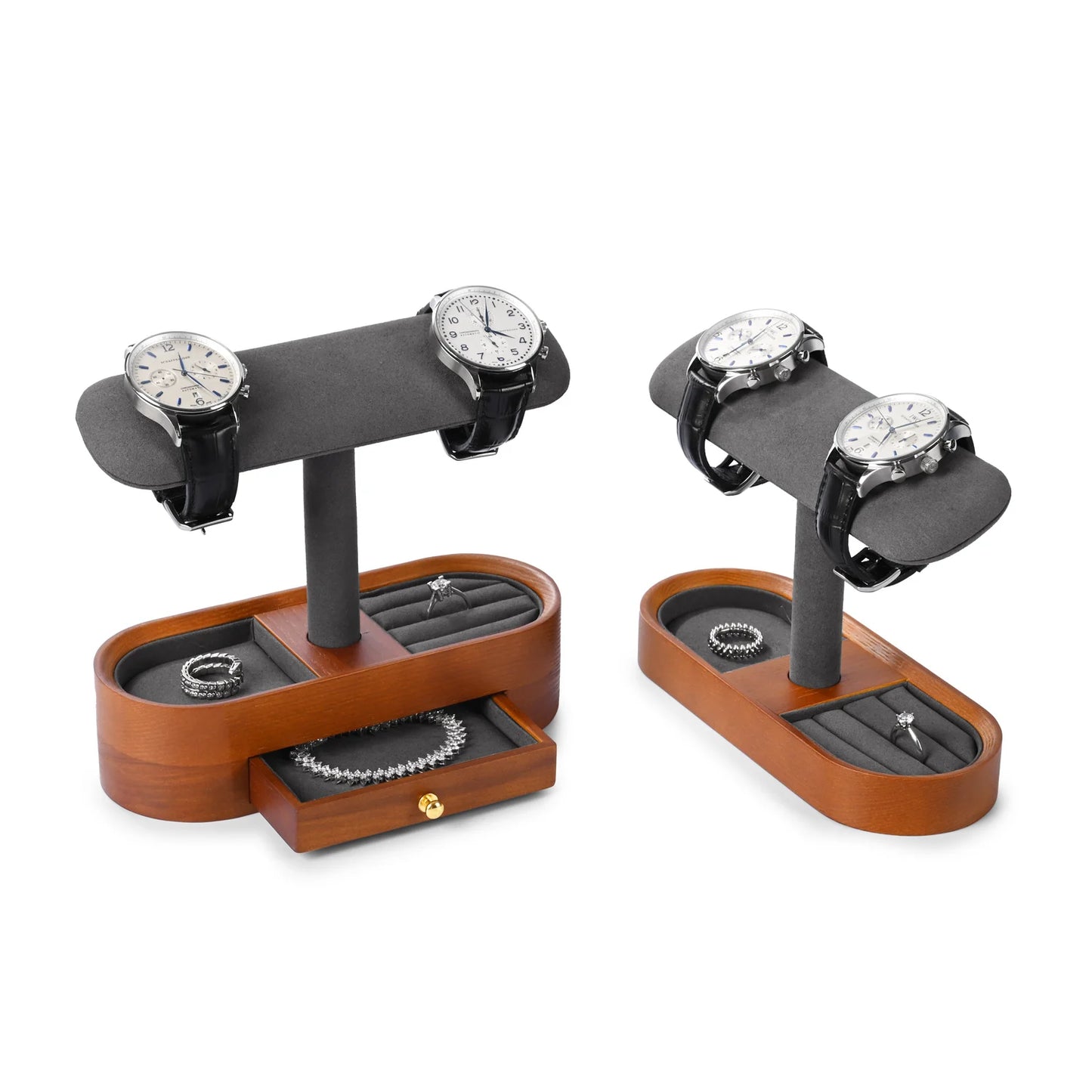 Wooden T-Shape Jewellery Stand