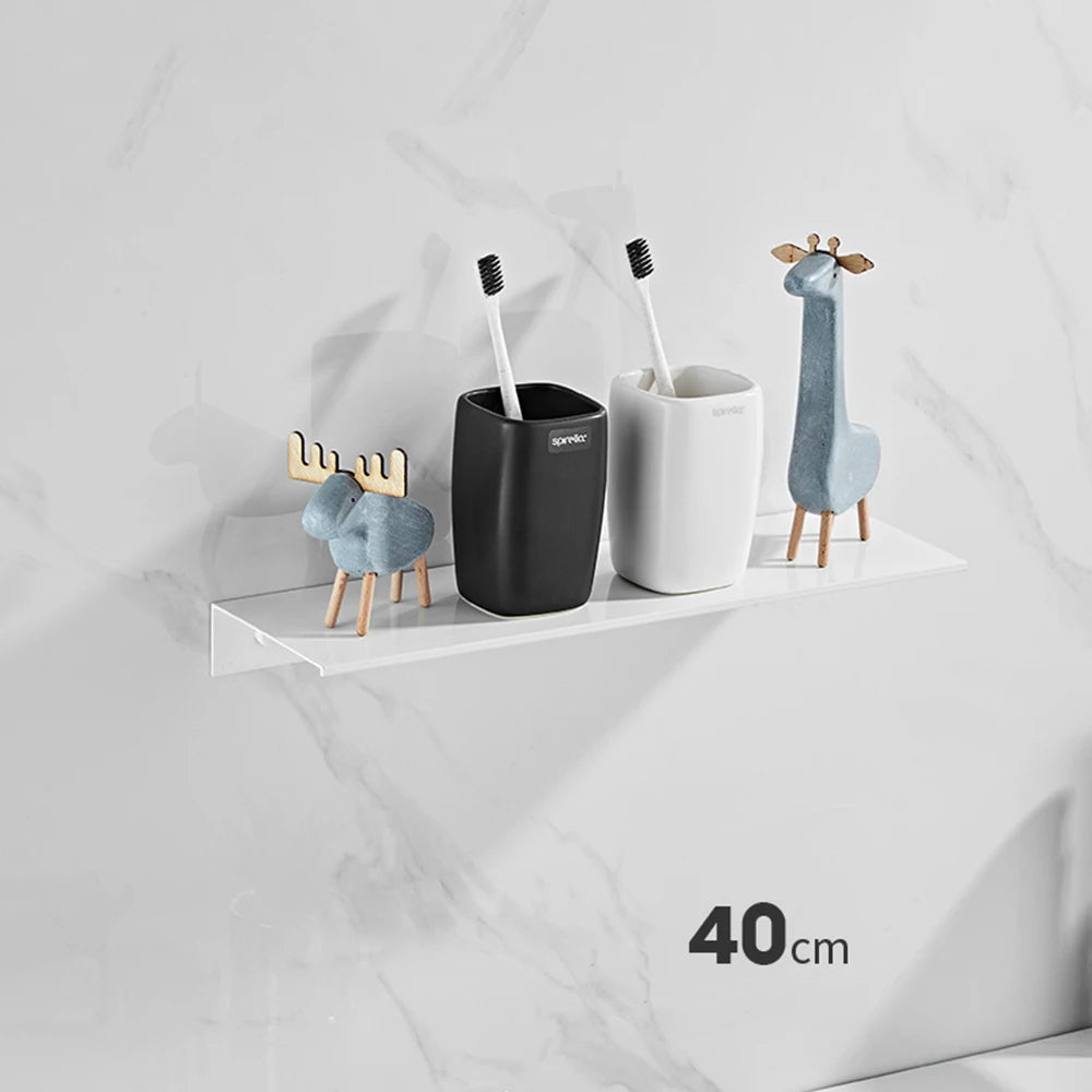 Minimalist Aluminium Bathroom Floating Shelf