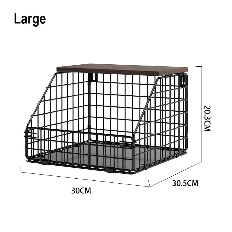 Stackable Wire Fruit & Veggie Baskets