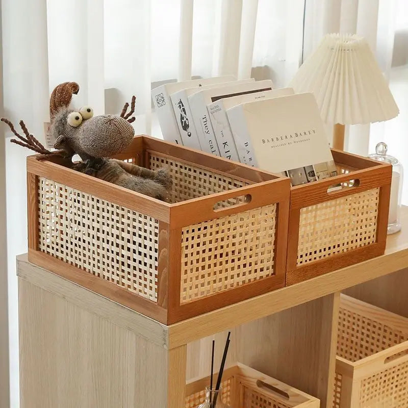 Retro Wooden Storage Box