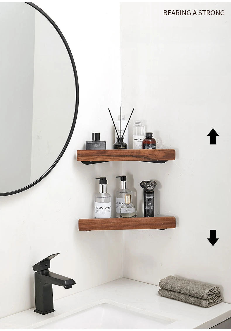 Bathroom  corner shelf
