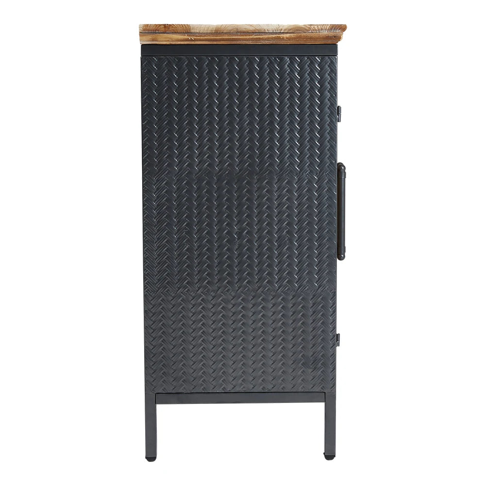Classic wooden storage cabinet living room side cabinet, kitchen buffet console cabinet with two doors