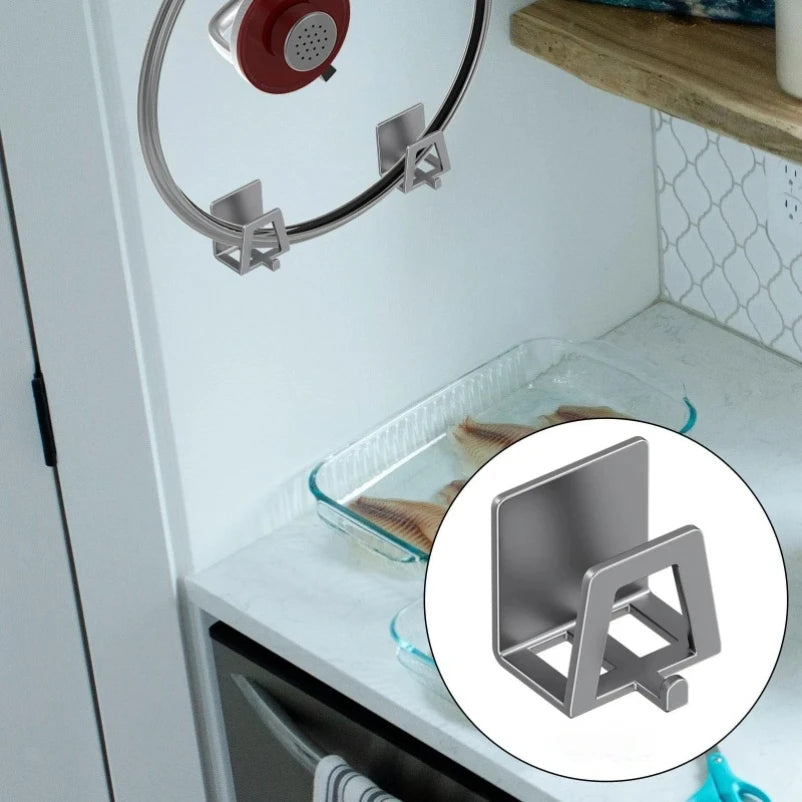 Carbon Steel Self-Adhesive Sponge Holder