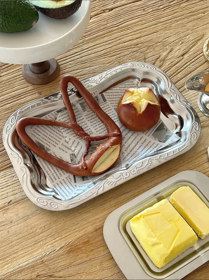 Vintage Restaurant Serving Tray