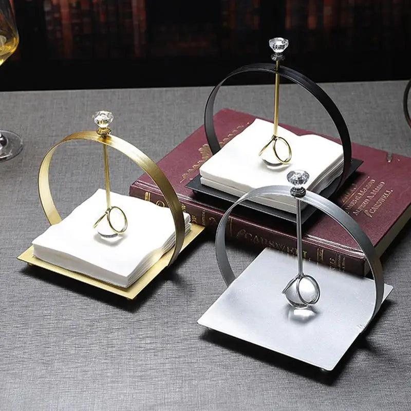 Luxury Metal Tissue Dispenser