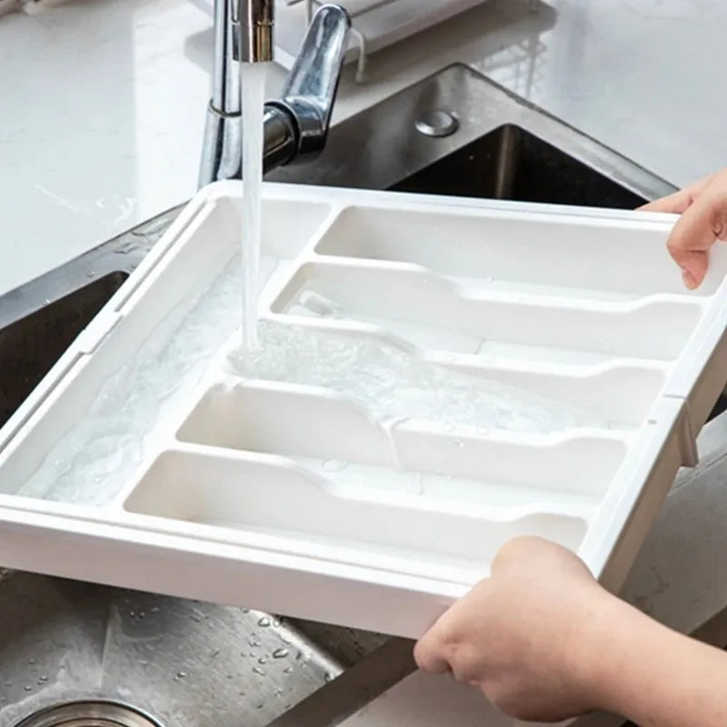 Adjustable Cutlery Drawer Organizer
