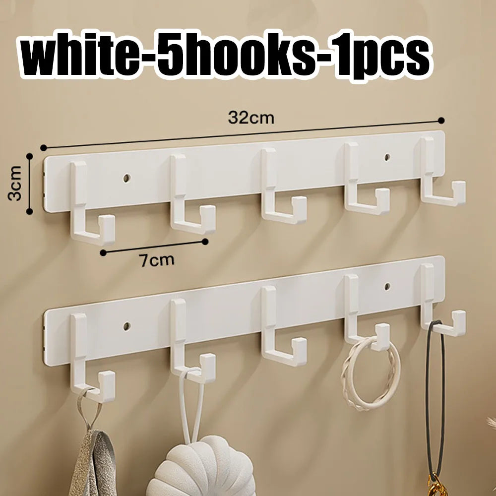 Modern Black Wall Coat Rack