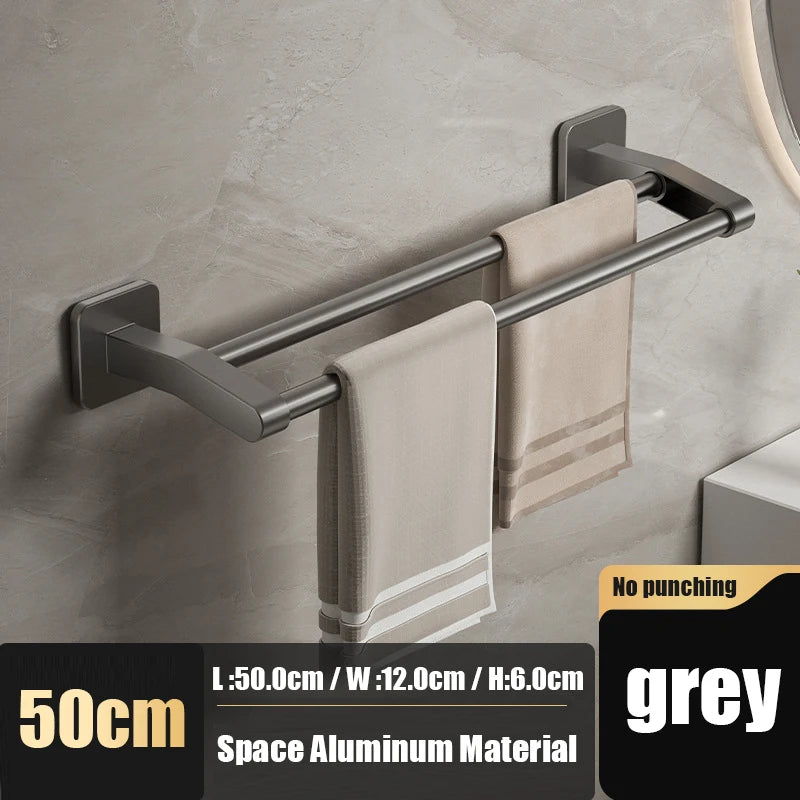 Self-Adhesive Towel Rack - Drill-Free