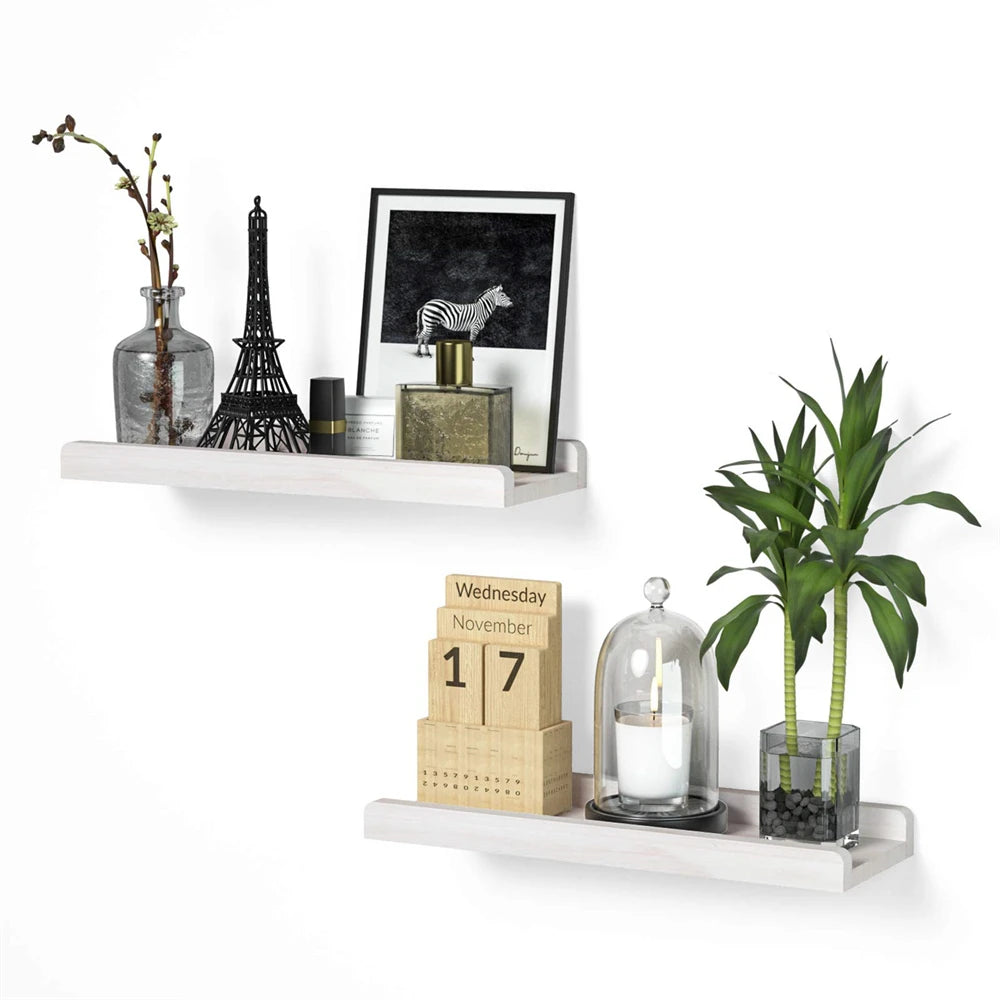 Modern Wooden Floating Shelves