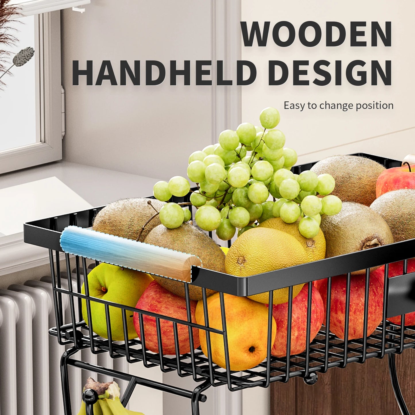 Metal Fruit & Veggie Basket