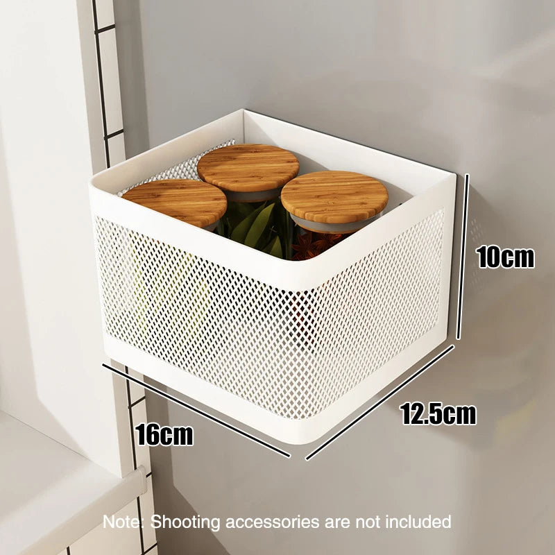 Space-Saving Magnetic Kitchen Rack