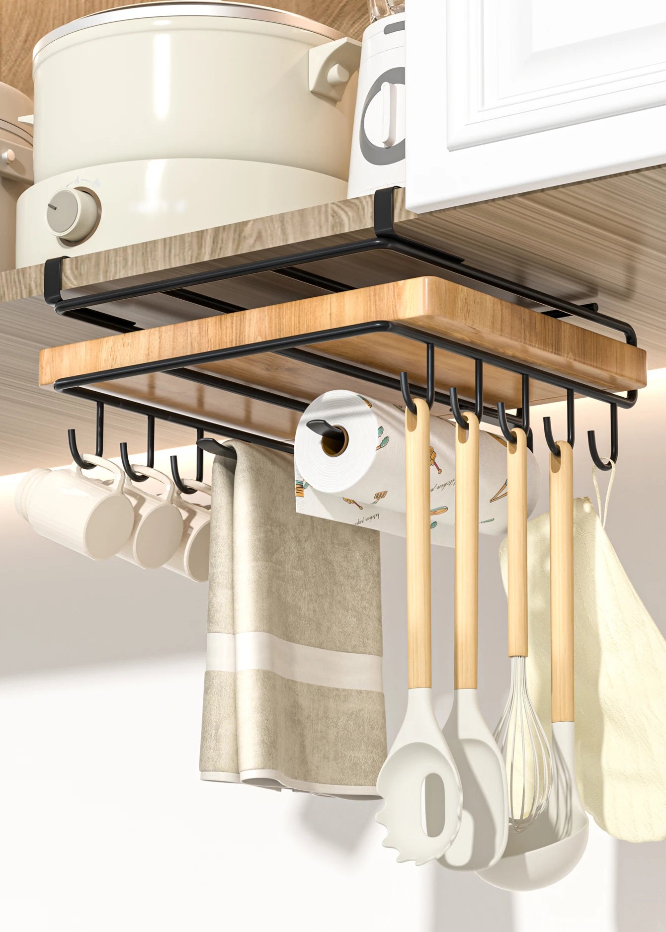 Under-Cabinet Hanging Rack