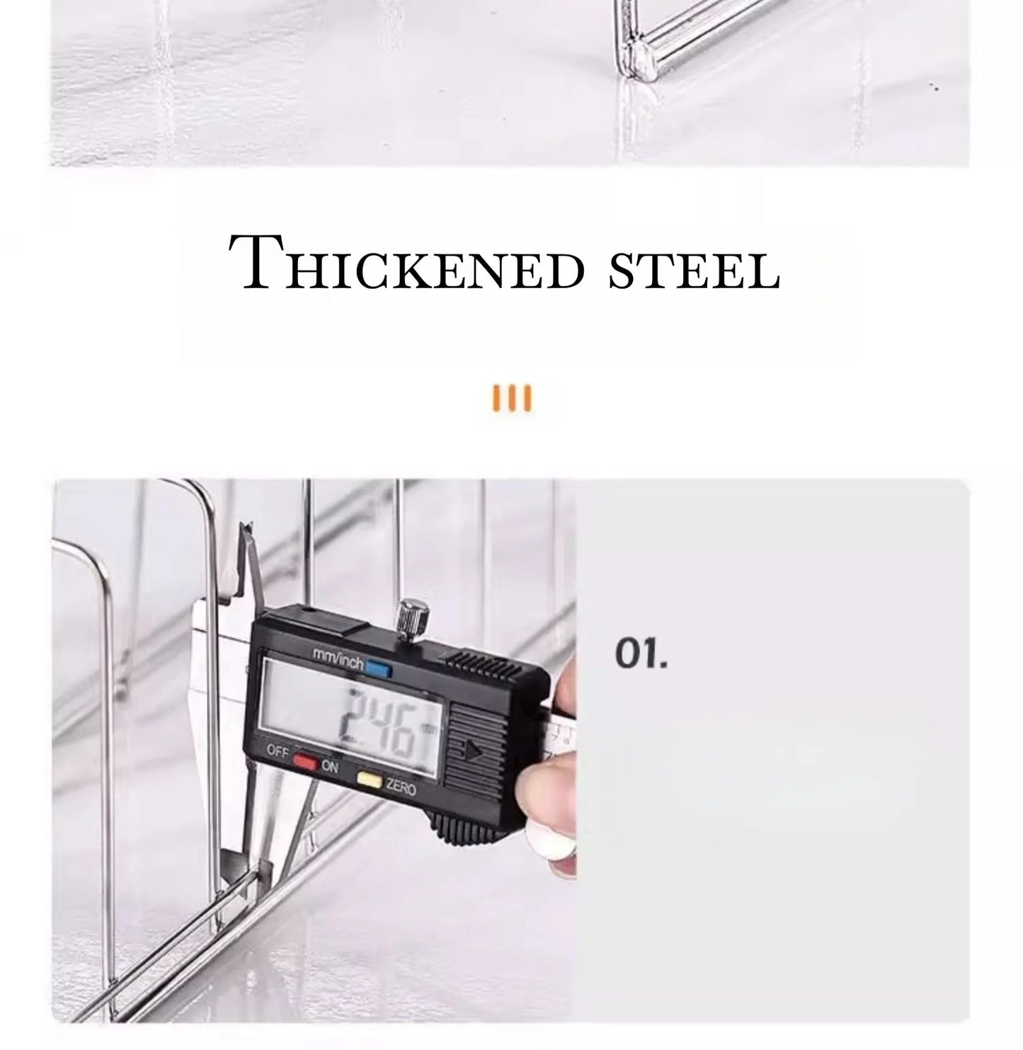 Stainless Steel Dish Draining Rack